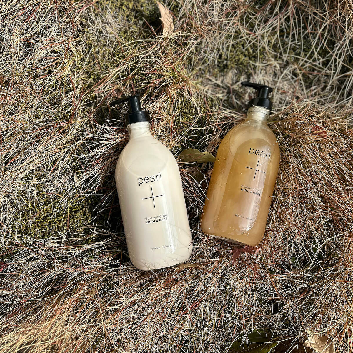 Pearl+ レミニシング ホールケア ソープ & モイスチャライザーセット