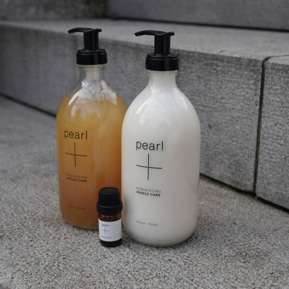 Pearl+ レミニシング ホールケア ソープ & モイスチャライザーセット