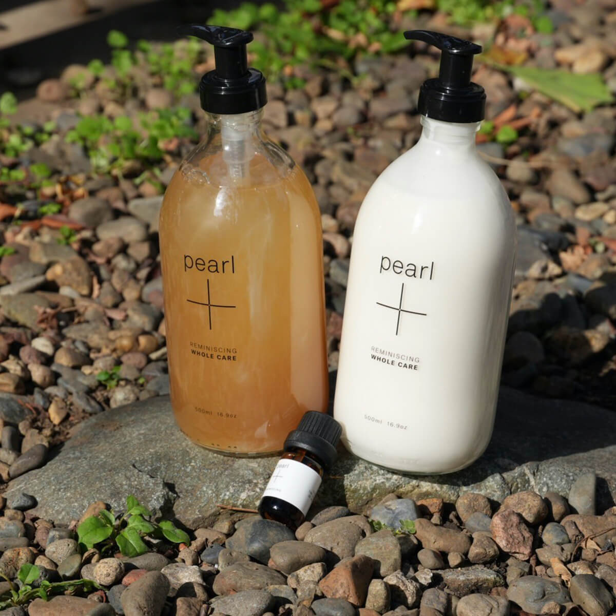 Pearl+ レミニシング ホールケア ソープ & モイスチャライザーセット